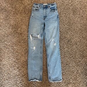 Abercrombie & Fitch 90’s Straight Ultra High Rise Jeans